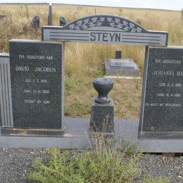 STEYN David Jacobus 1892-1968 &amp; Johanna Maria 1899-1985