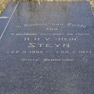 STEYN H.H.V. 1935-1977