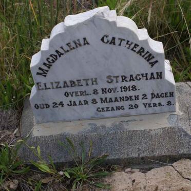 STRACHAN Magdalena Catherina Elizabeth -1918