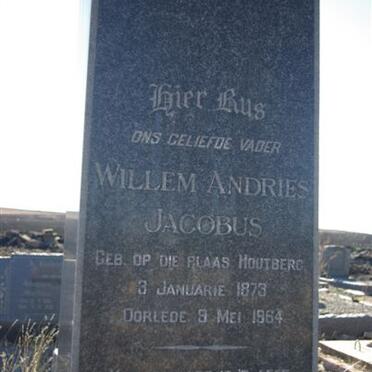 SWANEPOEL Willem Andries Jacobus 1873-1964