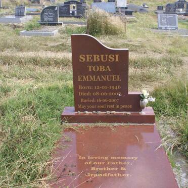 SEBUSI Toba Emmanuel 1946-2007