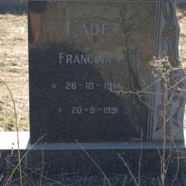 SWANEPOEL R.I. 1908-1973 &amp; Francina C. 1914-1991