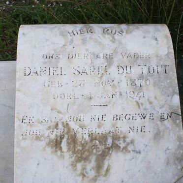 TOIT Daniel Sarel, du 1870-1941