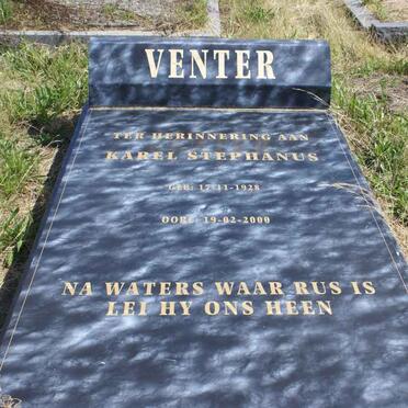 VENTER Karel Stephanus 1928-2000