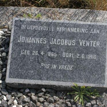 VENTER Johannes Jacobus 1865-1946