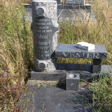 VENTER Petrus Johannes 1937-1991