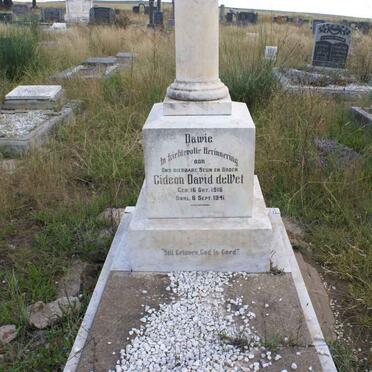 WET Gideon David, de 1916-1941