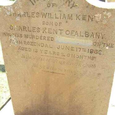 KENT Charles William -1868