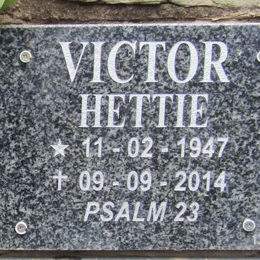 VICTOR Hettie 1947-2014