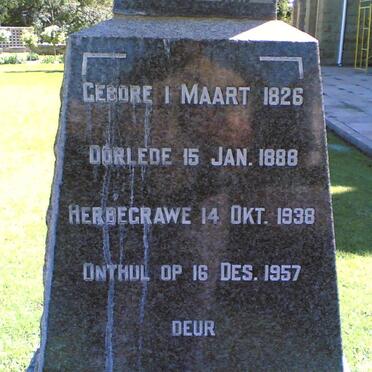 MERWE Johanna, V.D. 1826-1888