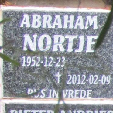 NORTJE Abraham 1952-2012