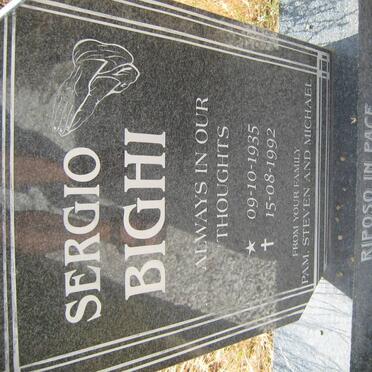 BIGHI Sergio 1935-1992