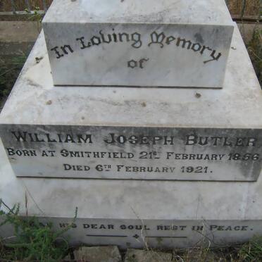 BUTLER William Joseph 1856-1921