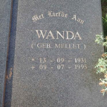 BOTHA Jacobus Willem 1929-1999 &amp; Wanda MELLET 1931-1995