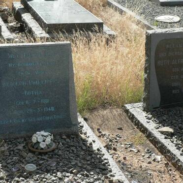 BOTHA Rudolph Phillippus 1881-1948 &amp; Ruth Alfrida ARCHER 1888-1961