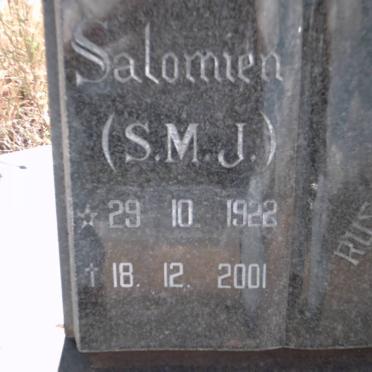 BEKKER S.M.J. 1922-2001