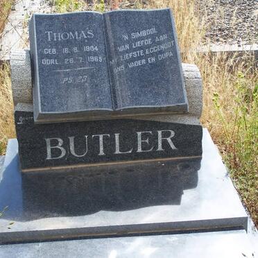 BUTLER Thomas 1904-1965