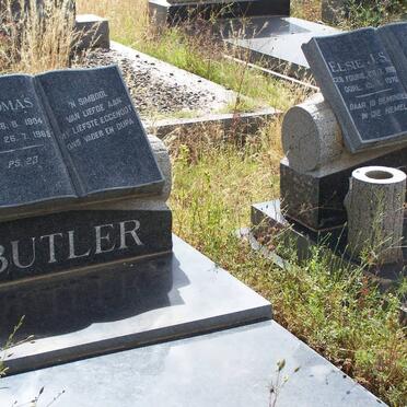 BUTLER Thomas 1904-1965 &amp; Elsie J.S. FOURIE 1907-1970