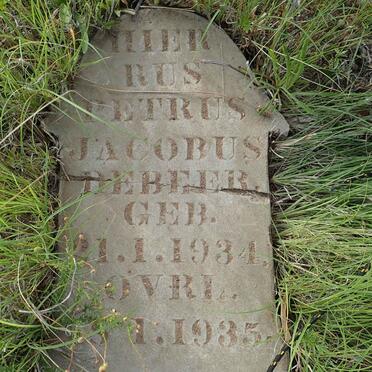 BEER Petrus Jacobus, de 1934-1935