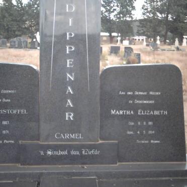 DIPPENAAR Mechiel Christoffel 1907-1971 &amp; Martha Elizabeth 1911-1994