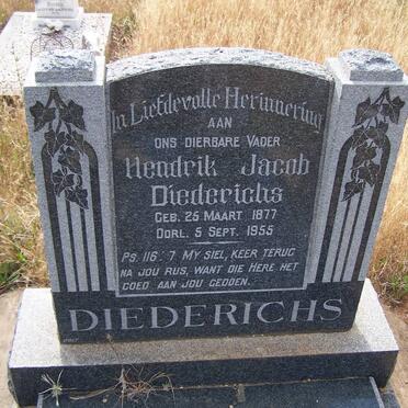 DIEDERICHS Hendrik Jacob 1877-1955