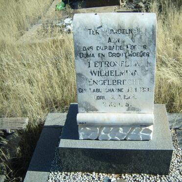 ENGELBRECHT Petronella Wilhelmina nee LABUSCHAGNE 1898-1966