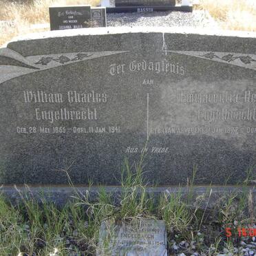 ENGELBRECHT William Charles 1865-1941 &amp; Emmerentia Hester 1877-1949