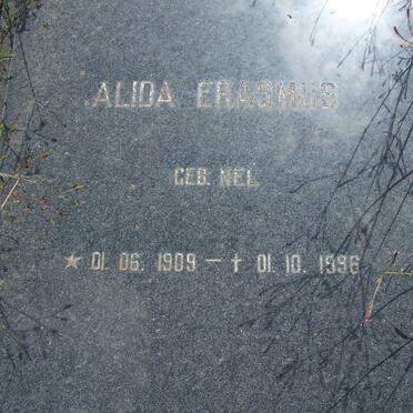 ERASMUS Alida nee NEL 1909-1996
