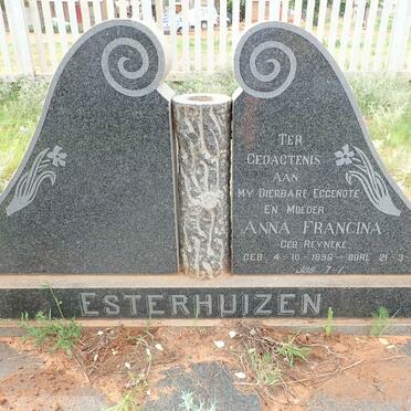 ESTERHUIZEN Anna Francina nee REYNEKE 1896-1966