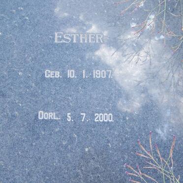 FOUCHE Esther 1907-2000