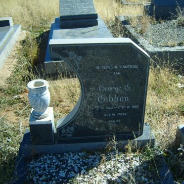 GIBBON George G. 1922-1992