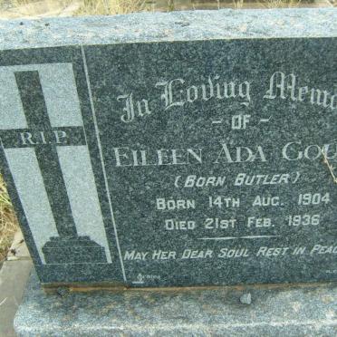 GOULD Eileen Ada nee BUTLER 1904-1936