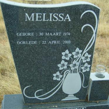 GRAVETT Melissa 1974-2003