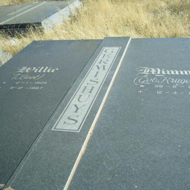GERMISHUYS Willie 1906-1987 &amp; Mimmie KRUGER 1905-1993