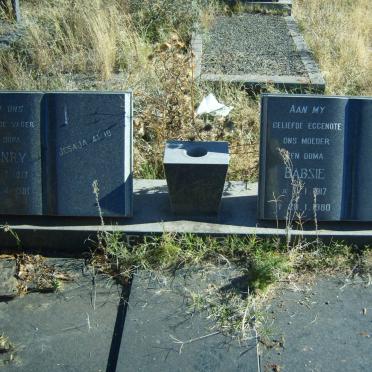 GERTENBACH Henry 1917-1981 &amp; Babsie 1917-1980