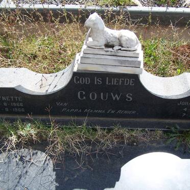 GOUWS Johan Georg 1965-1965 :: Lynette 1966-1966