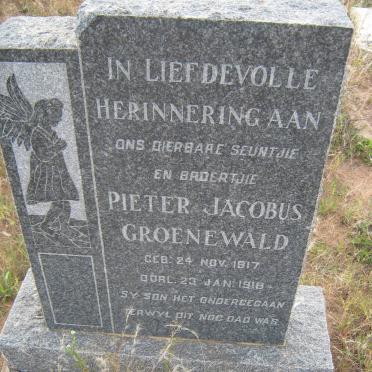 GROENEWALD Pieter Jacobus 1917-1918