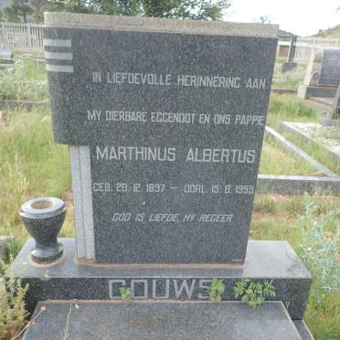 GOUWS Marthinus Albertus 1897-1959 &amp; C.J.F. 1904-1988 