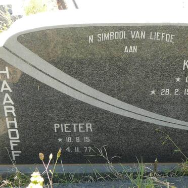 HAARHOFF Pieter 1915-1977 &amp; Kosie COETZER 1919-