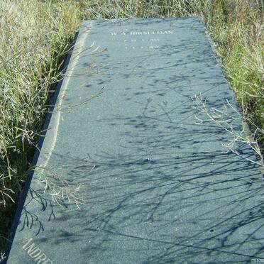 HIRSELMAN W.A. 1955-1977