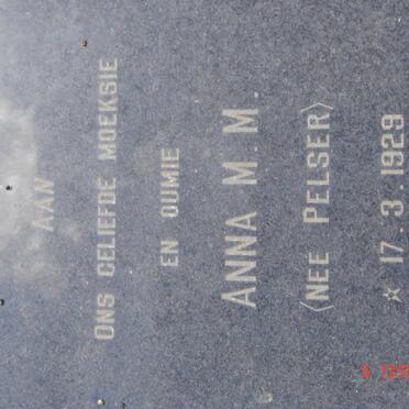 HUMAN Dirk H.P. 1928-1985 &amp; Anna M.M. PELSER 1929- 