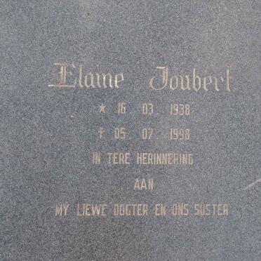 JOUBERT Elaine 1938-1998