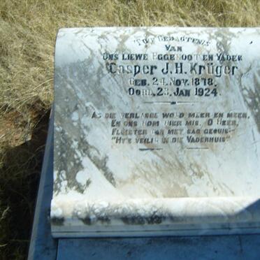 KRÜGER Casper J.H. 1878-1924