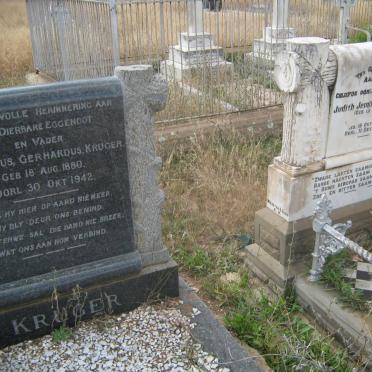 KRÜGER Wilhelmus Gerhardus 1880-1942 &amp; Judith Jemima le ROUX 1883-1926