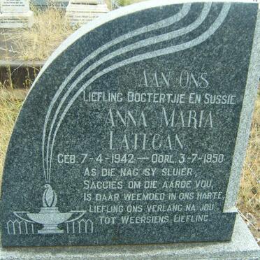 LATEGAN Anna Maria 1942-1950