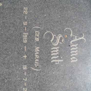 LANDMAN Anna Smit MARAIS 1919-2002
