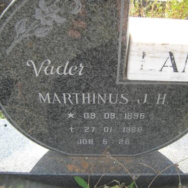 LANGEVELDT Marthinus J.H. 1896-1988