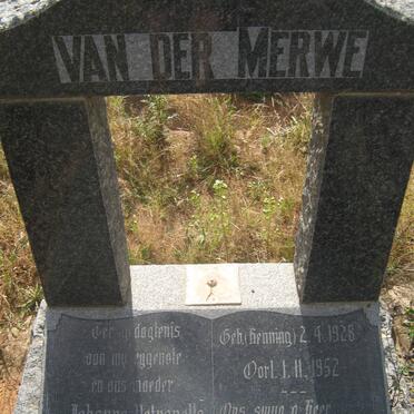 MERWE Johanna Petronella Margaretha, van der nee HENNING 1928-1952