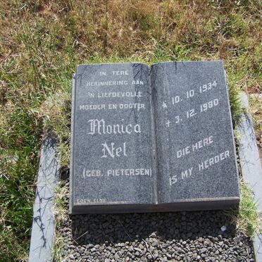 NEL Monica nee PIETERSEN 1934-1980