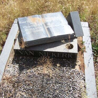NIEKERK Cornelia Johanna, van nee BEKKER 1884-1972